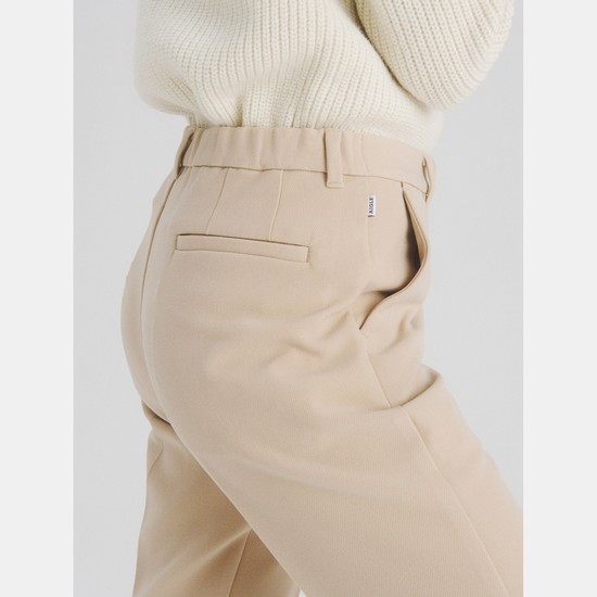 Aigle The Must-have Straight-cut Pants Women Beige ZA-19684